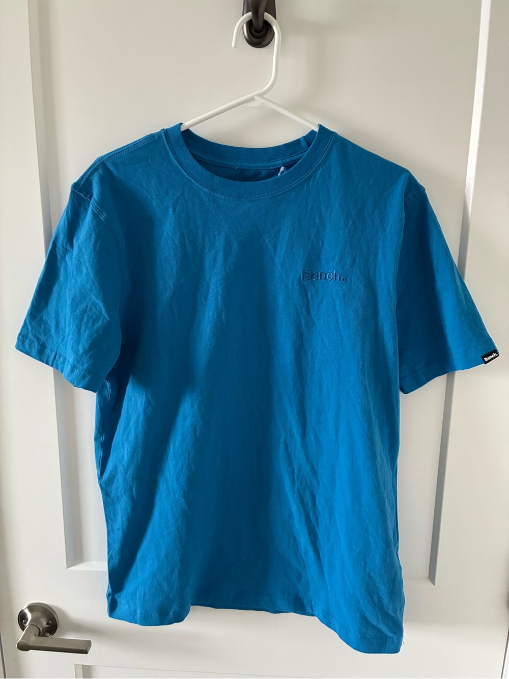 Bench Men's Blue Crewneck T-Shirt